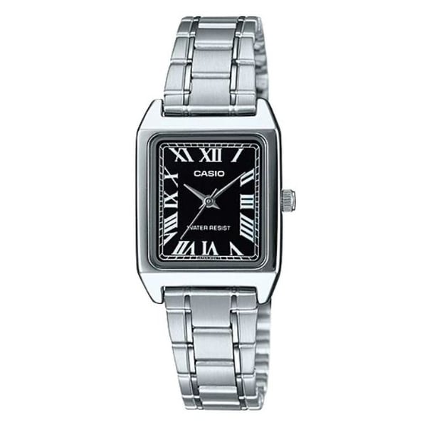 Casio LTP-V007D-1B Dress Silver Stainless Steel Analog Watch Women Casio LTP-V007D-1B Dress Silver Stainless Steel Analog Watch Women