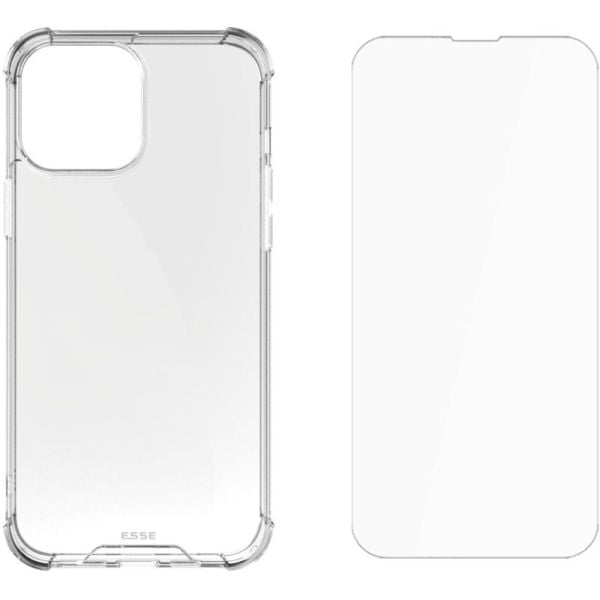 Buy Hyphen Clear Case With Screen Protector For iPhone 13 Pro Online in