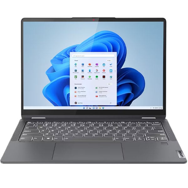 Lenovo IdeaPad Flex 5 2-in-1 Convertible Laptop - 12th Gen Core i5 3.3GHz 8GB 512GB Win11 14inch WUXGA Grey English/Arabic Keyboard 14IAU7