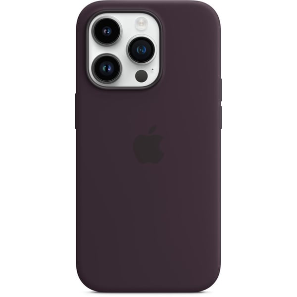 Apple iPhone 14 Pro Silicone Case Elderberry with MagSafe