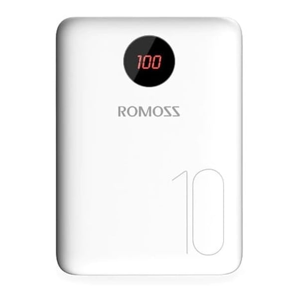Romoss Compact Power Bank 10000mAh With Micro/C/Lightning Port Romoss Compact Power Bank 10000mAh With Micro/C/Lightning Port