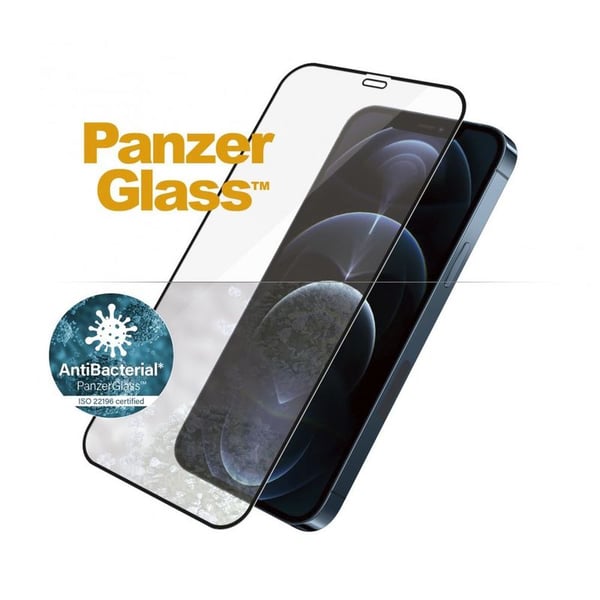 Panzerglass ETE Screen Protector Black iPhone 12 Pro Max