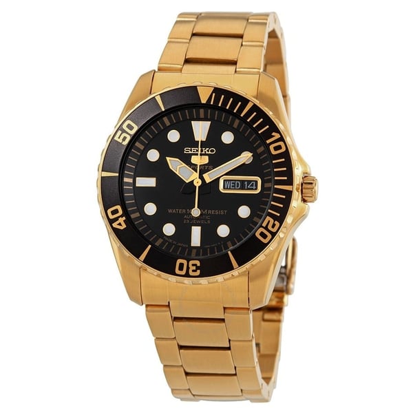 Seiko 5 Sports Automatic Black Dial Men's Watch