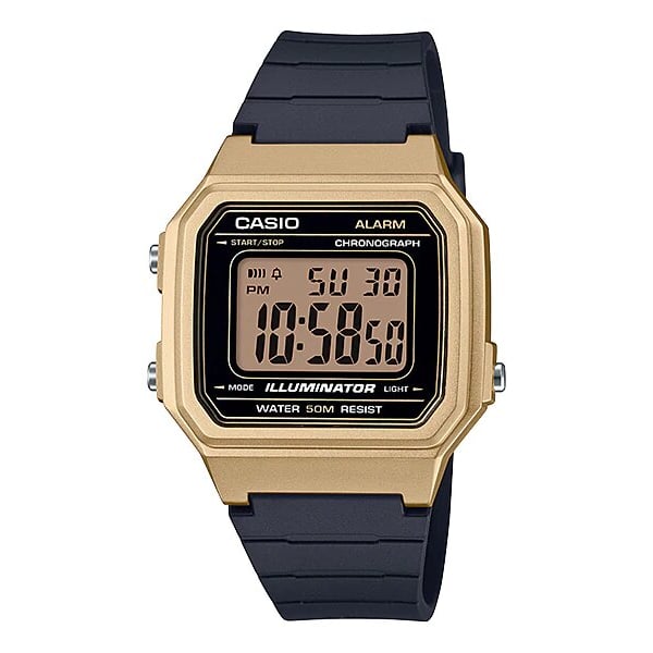 Casio Black Resin Unisex Watch W-217HM-9AVDF Casio Black Resin Unisex Watch W-217HM-9AVDF