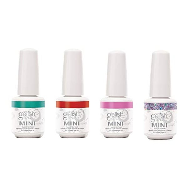 Gelish Mini 3 Color And Glitter Overlay Gel Nail Polish Rocketman Collection