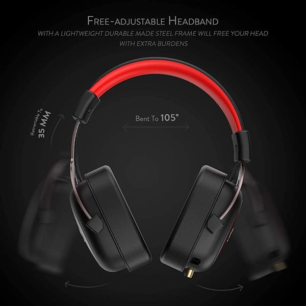 Redragon H510 Wired Gaming Headset Black/Red