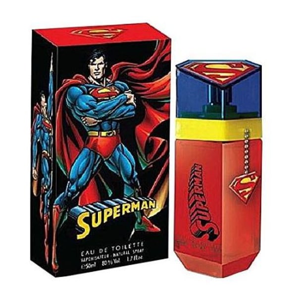 Warner Bros Superman Perfume For Men 50ml Eau de Toilette