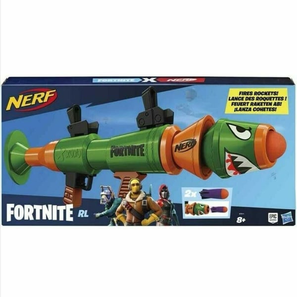 Nerf Fortnite Rl Blaster Fires Foam Rockets E7511