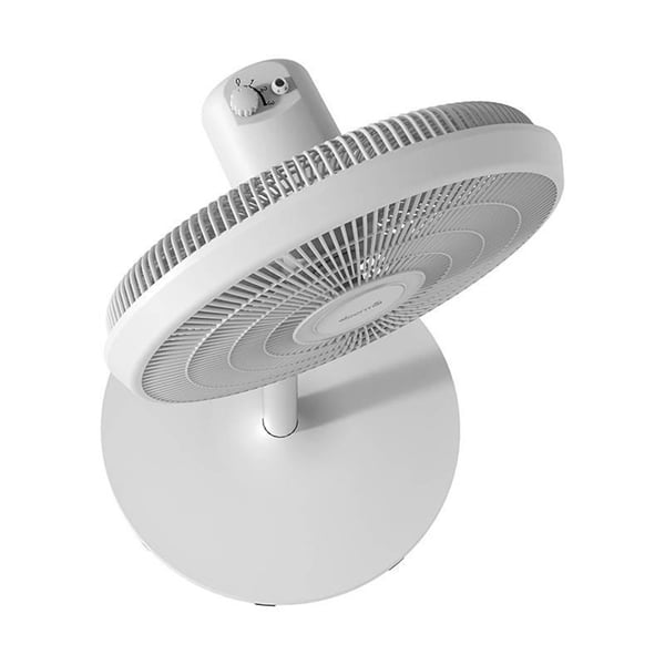 Deerma Fd15W Electric Cooling Fan With 5 Blades And 3 Fan Speed Mode Auto Rotate Left & Right Smooth Airflow Strong Gust Lightweight Floor Fan 40w - White Deerma Fd15W Electric Cooling Fan With 5 Blades And 3 Fan Speed Mode Auto Rotate Left & Right Smooth Airflow Strong Gust Lightweight Floor Fan 40w - White