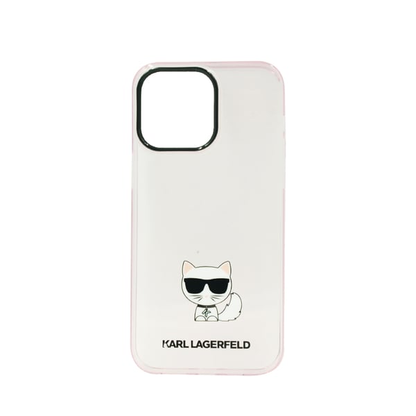Karl Lagerfeld Iml Transparent Choupette Body Hard Case For Iphone 14 Pro Max Pink Karl Lagerfeld Iml Transparent Choupette Body Hard Case For Iphone 14 Pro Max Pink