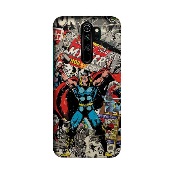Comic Thor - Sleek Case for Xiaomi Redmi Note 8 Pro