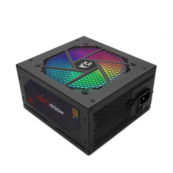 Redragon Rgps Gc-ps007 850w 80plus Gold Rgb Fully Modular Psu Power Supply