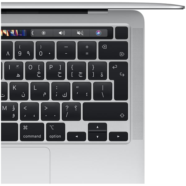 MacBook Pro 13-inch (2020) - M1 8GB 512GB 8 Core GPU 13.3inch Silver English/Arabic Keyboard - Middle East Version