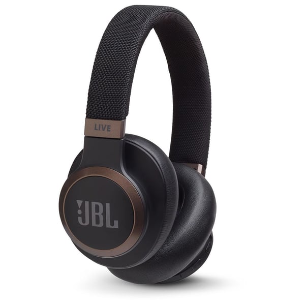 JBL LIVE 650BTNC Wireless Over-Ear Noise-Cancelling Headphone Black