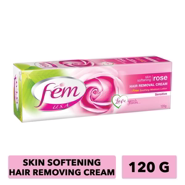 Fem Hair Removal Cream Rose 120gm