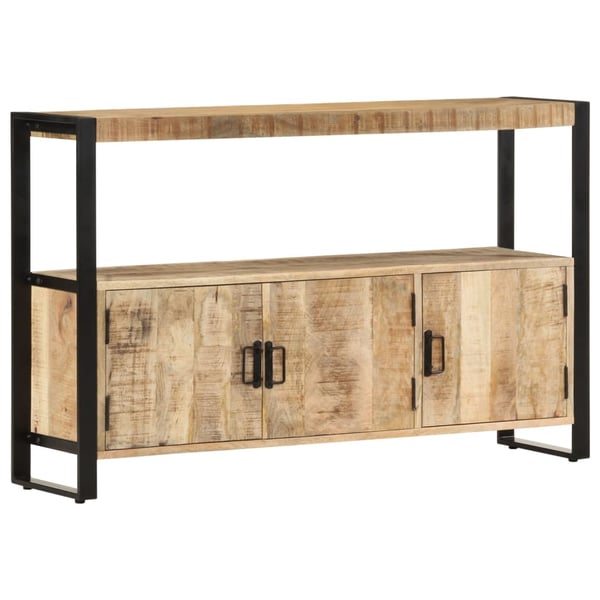 vidaXL Side Cabinet 120x30x75 cm Solid Mango Wood vidaXL Side Cabinet 120x30x75 cm Solid Mango Wood