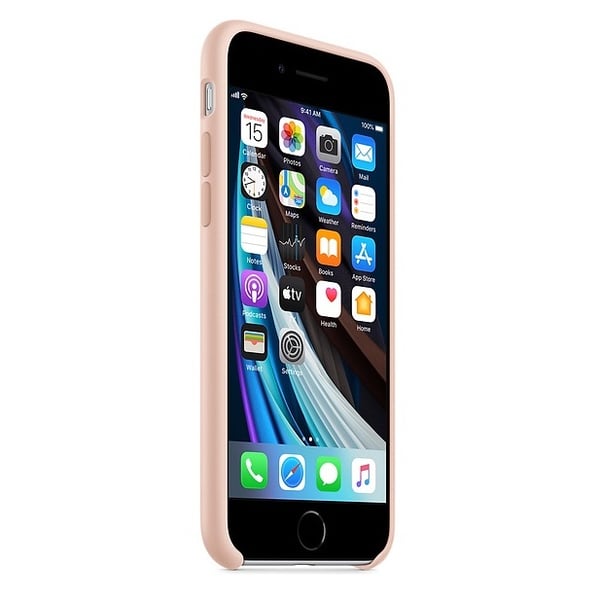 Apple Silicone Case Pink Sand For iPhone SE Apple Silicone Case Pink Sand For iPhone SE
