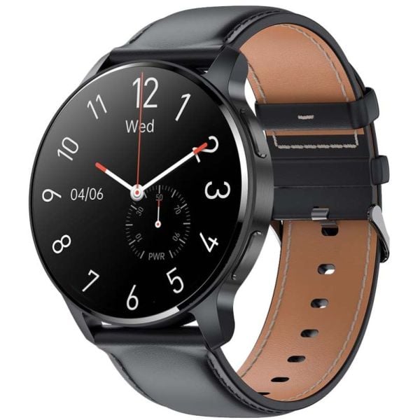 Xcell XL-WATCH-ELITE-2 Smartwatch Black With Black Leather Strap Xcell XL-WATCH-ELITE-2 Smartwatch Black With Black Leather Strap