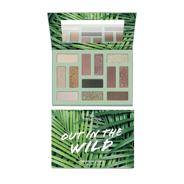 Essence OUT IN THE WILD eyeshadow palette - 02 Dont Stop beleafing Essence OUT IN THE WILD eyeshadow palette - 02 Dont Stop beleafing