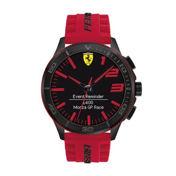 Scuderia Ferrari Watch For Men with Silicone Band