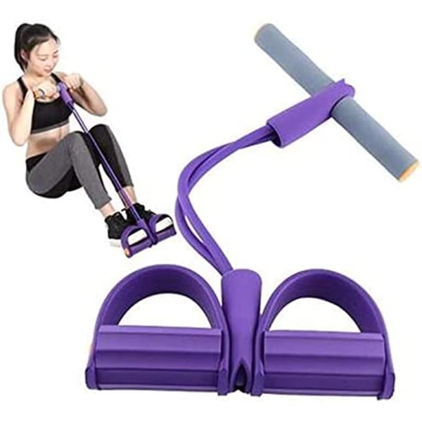 ULTIMAX Sit-ups fitness machine Fitness Body Trimmer Exercise Foam Rubber Bodybuilding Foam Foot Pedal Arm Tummy Stretching Pull Up Rope Elastic Expander And Foot Pedal Arm Tummy Stretching