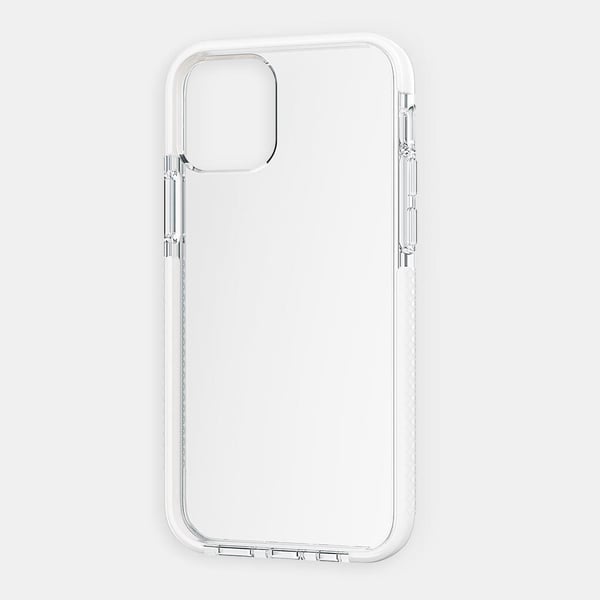 BodyGuardz Ace Pro Designed For iPhone 12 and 12 PRO Case Cover (6.1 inch) - Clear/White