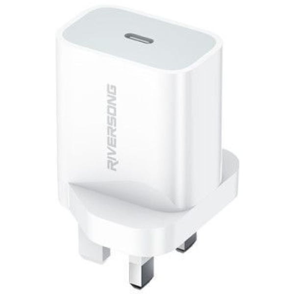 Riversong Fast USB-C Charger White