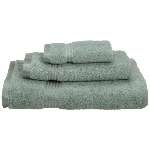 Buy Superior 600Gsm Long Staple Combed Cotton Towel Set, Sage (3 Piece