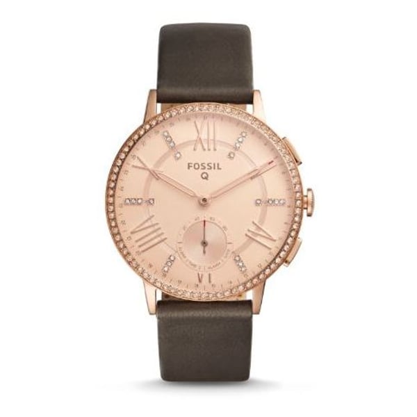 Fossil FTW1116 Q Gazer Leather Hybrid Smart Watch Women
