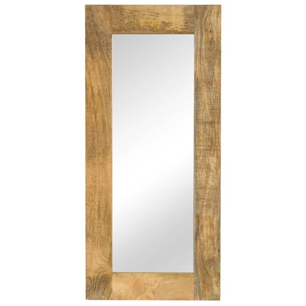 vidaXL Mirror Solid Mango Wood 50x110 cm vidaXL Mirror Solid Mango Wood 50x110 cm