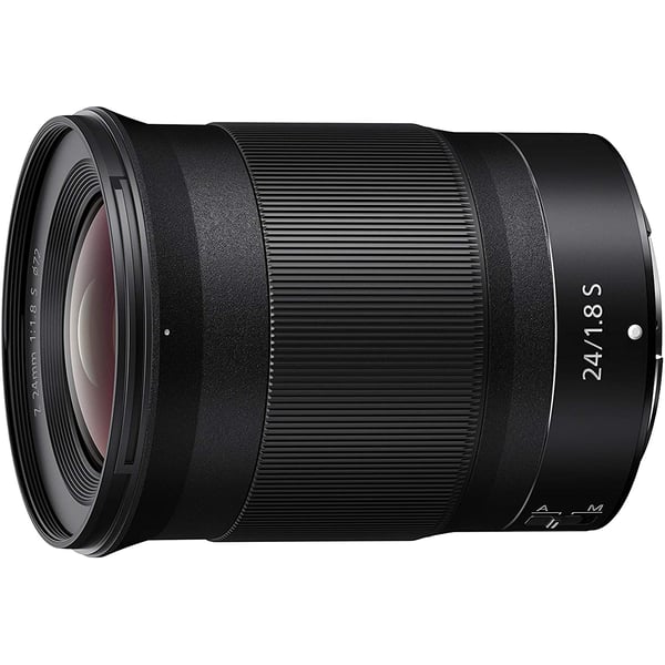 Nikon Nikkor Z 24mm F/1.8 S Wide Angle Fast Prime Lens For Nikon Z Mirrorless Cameras Nikon Nikkor Z 24mm F/1.8 S Wide Angle Fast Prime Lens For Nikon Z Mirrorless Cameras