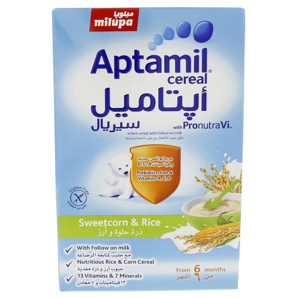 Aptamil cheap rice cereal