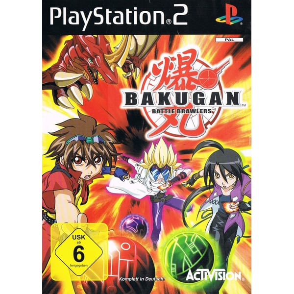 Ps2 Bakugan Battle Brawlers