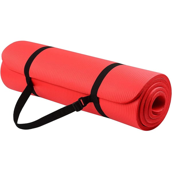 Buy ULTIMAX 15MM Thick Yoga Mat Non-slip Durable Exercise Fitness Gym Mat  Pad Exercise Fitness Physio Gym Mats Non Slip-Red Online in UAE