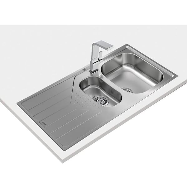 Teka Universe PLUS Inset Reversible Sink 60cm Stainless Steel