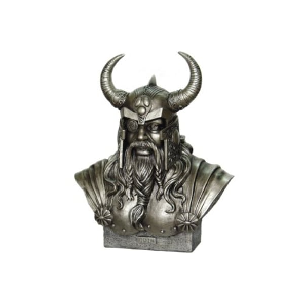 Ptc 11.75 Inch King Odin Warrior God Head And Bust Statue Figurine Ptc 11.75 Inch King Odin Warrior God Head And Bust Statue Figurine