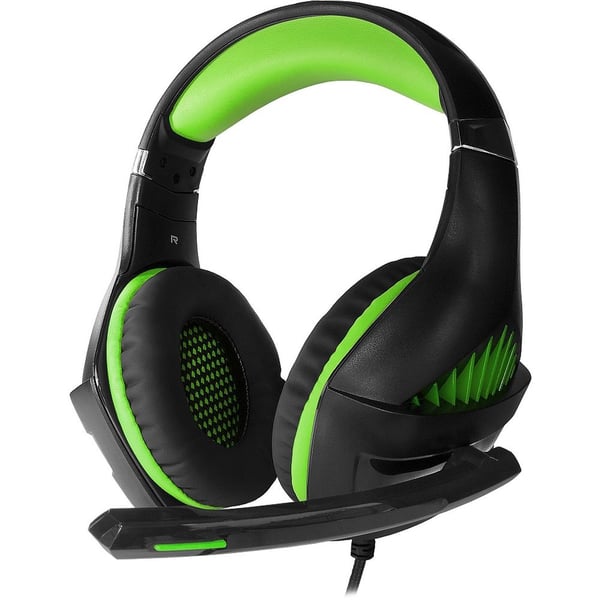Crown CMGH 2002 Wired Over Ear Gaming Headset Green Crown CMGH 2002 Wired Over Ear Gaming Headset Green
