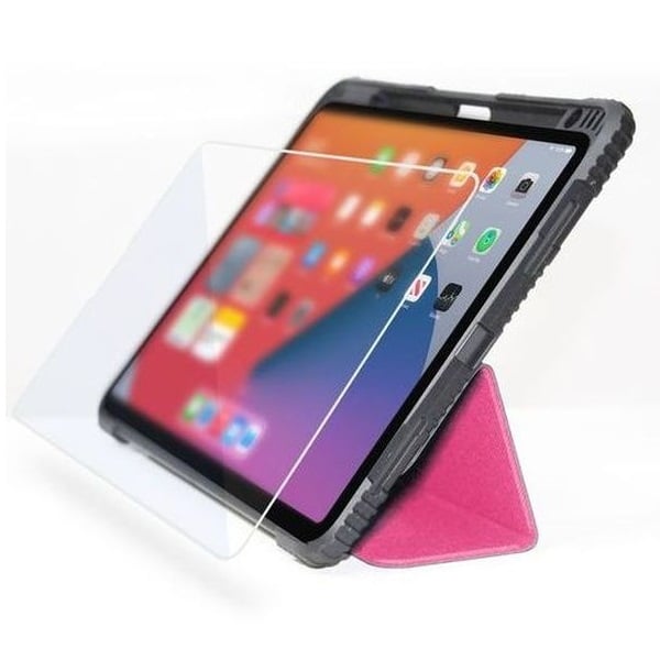 Max & Max Rugged Case With Screen Protector Pink iPad Max & Max Rugged Case With Screen Protector Pink iPad