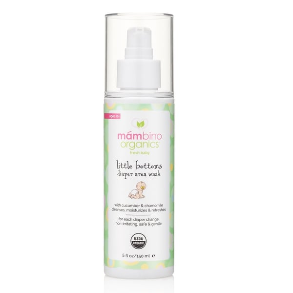 Mambino Organics Fresh Baby Little Bottoms Diaper Area Wash 150 mL, 5 fl. oz Mambino Organics Fresh Baby Little Bottoms Diaper Area Wash 150 mL, 5 fl. oz