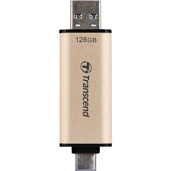 Transcend Flash Drive USB3.2 Gen 1 128GB Gold TS128GJF930C Transcend Flash Drive USB3.2 Gen 1 128GB Gold TS128GJF930C