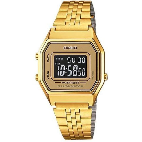 Casio Gold Stainless Steel Women Watch LA680WGA-9BDF Casio Gold Stainless Steel Women Watch LA680WGA-9BDF