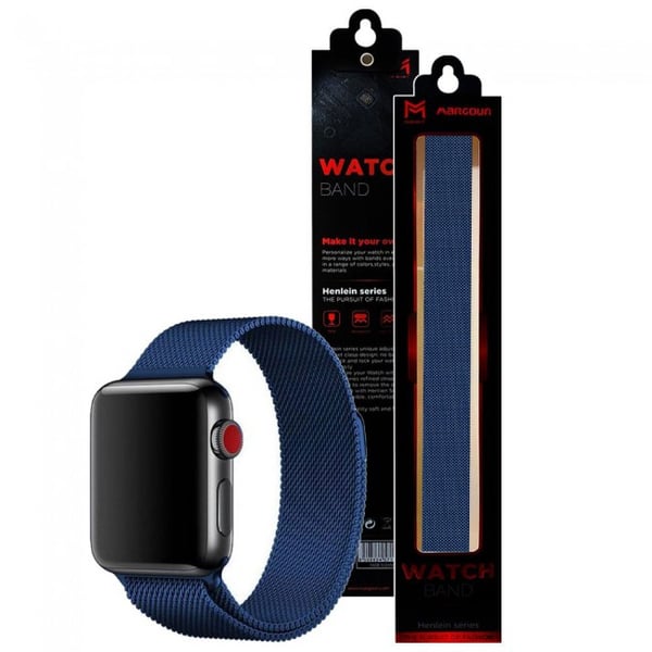 Apple Watch Series 6/SE/5/4/3/2/1 Milanese Replacement Band 38/40mm - Blue