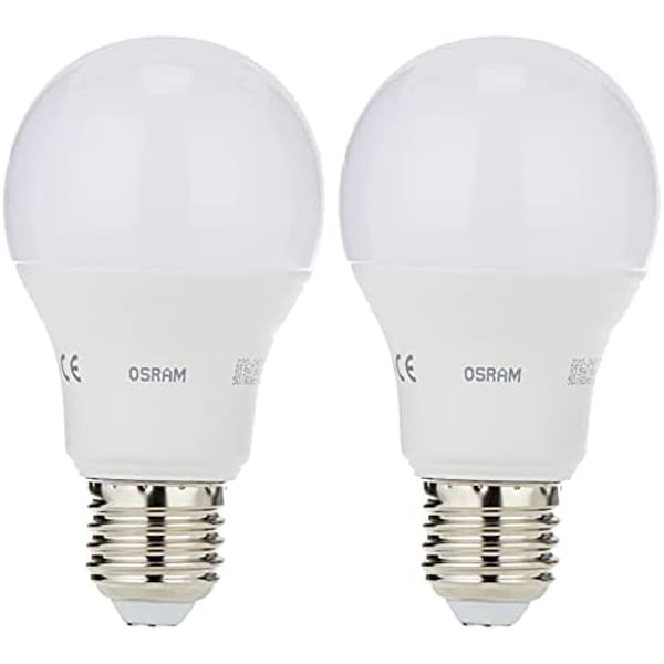 Osram E27 Led Bulb Warm White 8.5 W Screw Base E27 Light 2pc