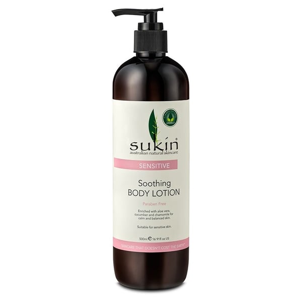 Sukin Sensitive Soothing Body Lotion 500ml Sukin Sensitive Soothing Body Lotion 500ml