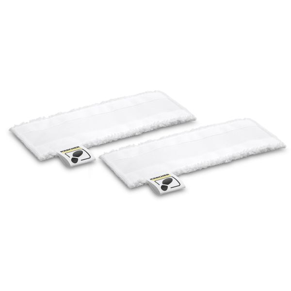 Karcher Microfibre Cloth Set For Easyfix Steam Cleaner White Karcher Microfibre Cloth Set For Easyfix Steam Cleaner White