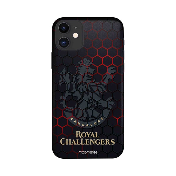 RCB Hex Pattern - Sleek Case for iPhone 11