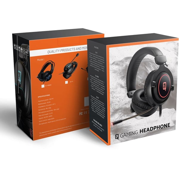 IQ K10 Gaming Headset Black IQ K10 Gaming Headset Black