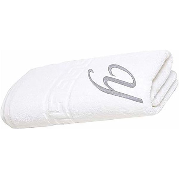 Personalized For You Cotton White Y Embroidery Bath Towel 70*140 cm