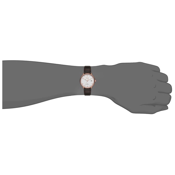 Omax Dome Series Brown Leather Analog Watch For Women DCD002R35I Omax Dome Series Brown Leather Analog Watch For Women DCD002R35I