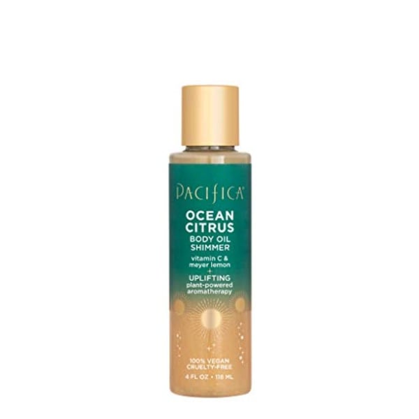 Pacifica Ocean citrus body oil shimmer, 4 Fl Oz Pacifica Ocean citrus body oil shimmer, 4 Fl Oz